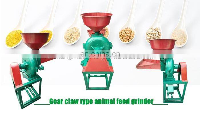 Home use grains processing hammer mill machine/corn wheat power grinder/soybean rice spice crusher