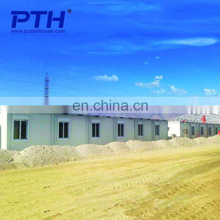 Prefabricated modular container house in China