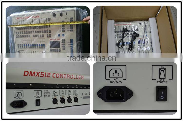 victop stage light console 1024 mini pearl controling