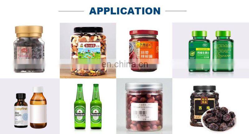 High quality manual carton egg box cosmetic box labeling machine