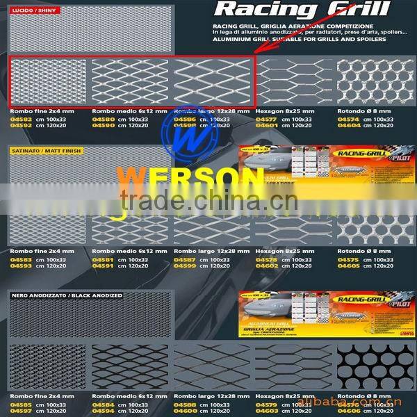 Aluminium Expanded machine cover ,silver and powder coated
