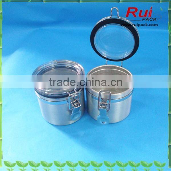 Aluminum hair mask jar 60g100g,200g,food grade skin care aluminum container jar