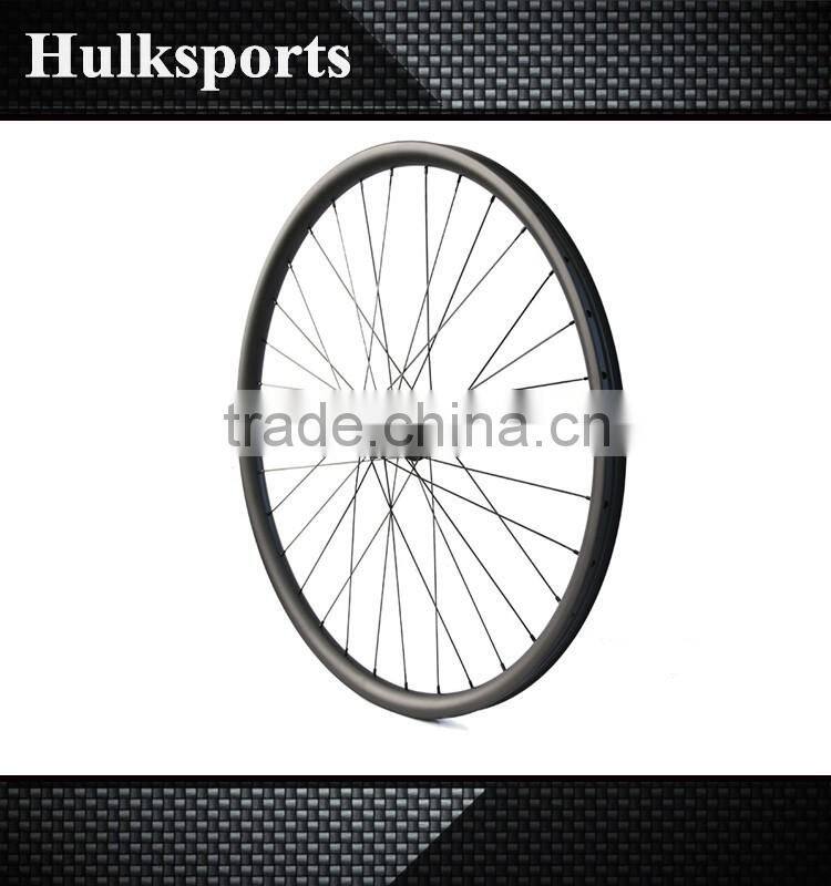 Carbon wheels titanium wire 27.5er carbon mountain bike wheelset 650B 34mm deep