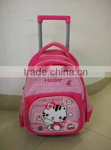 Nice price kid school wheel bag