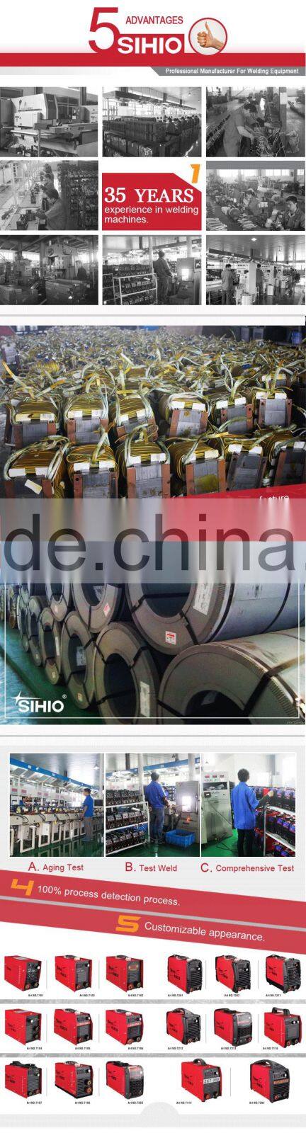 Best price IGBT Ac pulse home 125 portable mini ARC welding machine