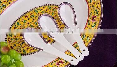 56 pcs gold china porcelain dinner sets