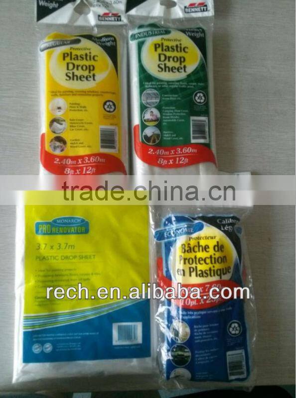 pe plastic cover sheet,plastic drop sheet,pe cover sheet