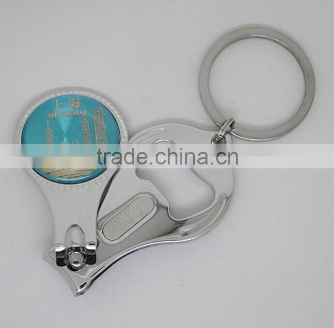 promotional nail tool naip clipper logo printed sticker nail scissors