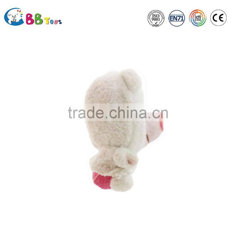 ICS Authorization factory 2015 New custom pink pig plush soft dolls toys for baby