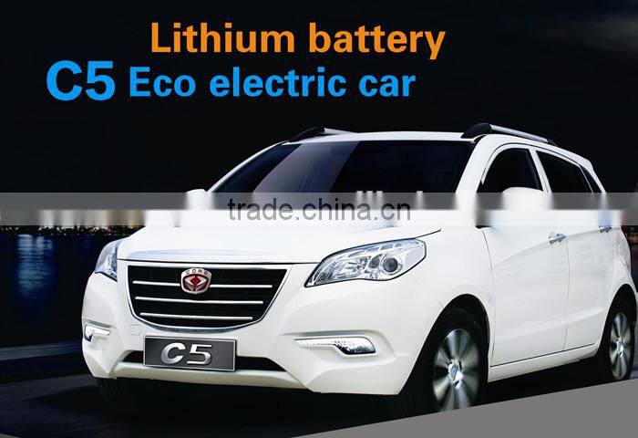 New High speed Li-ion battery Passengers SUV Electric car for new year 2016