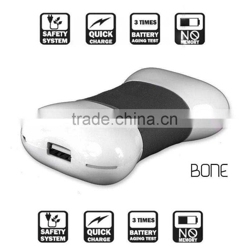 8000mah mini cartoon power bank bone shaped