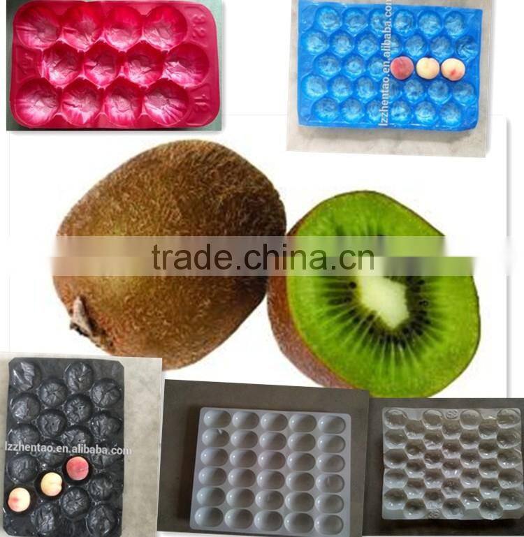 Customized compartment plastic blister packaging tray for fruit and vegetable packing