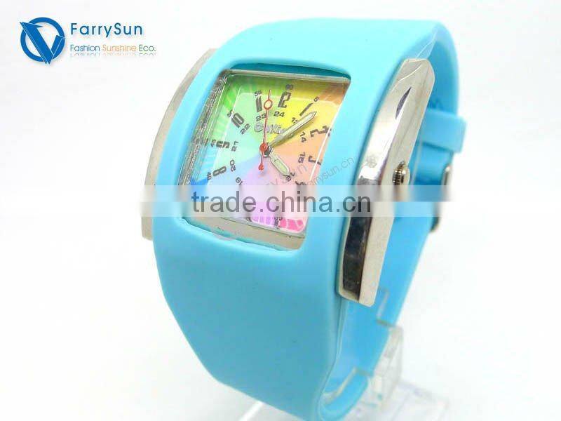 2012 quartz analog rainbow watch
