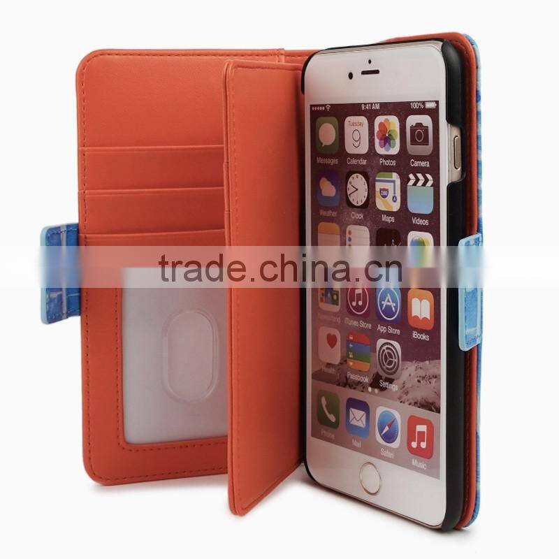 Wholesale Cell Phone Case For iPhone 6, Wallet Leather Cell Phone Case With Best Price For Sale
