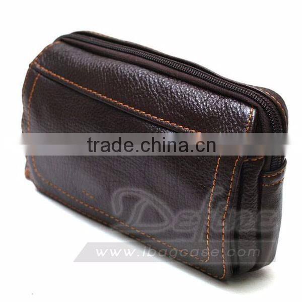 New Mens Leather Waist Packs Bag Wallet Purse Pouch