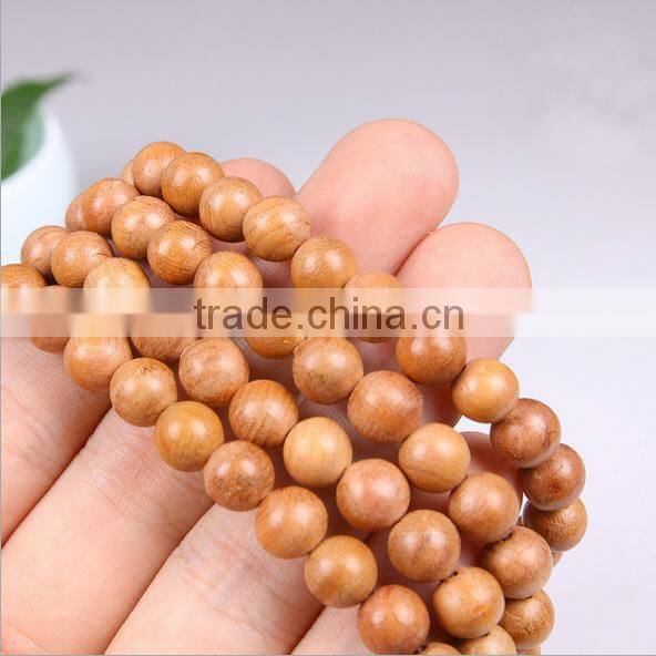 108 Wood Beads with Pendant,Japa Mala Bracelet/Necklace with Chinese Knot