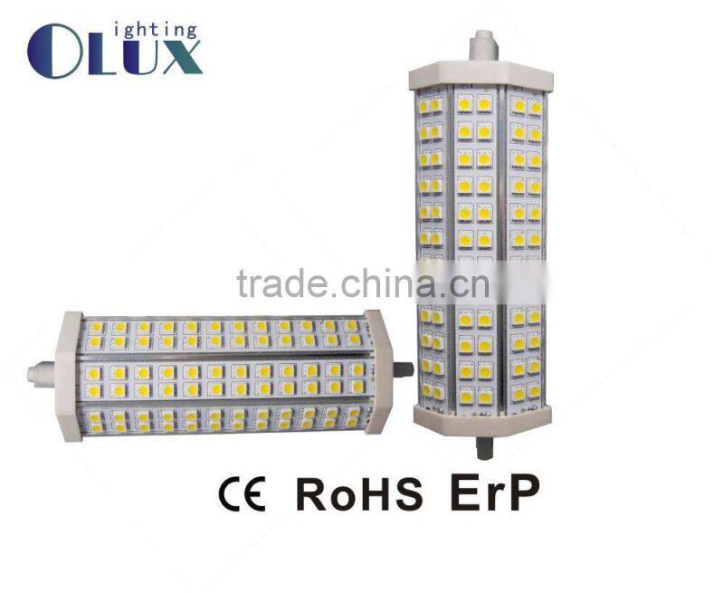 High Efficiency LED R7S bub housing 189mm 13W R7S led lamp 5050smd Aluminum housing R7S bulb lights