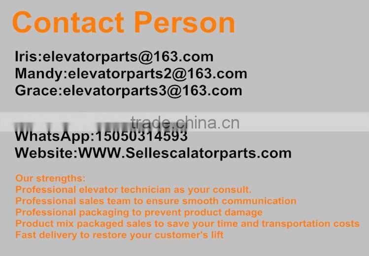 Comb Plate 0129CAE001 Escalator Comb Plate Left Yellow Plastic 200*103