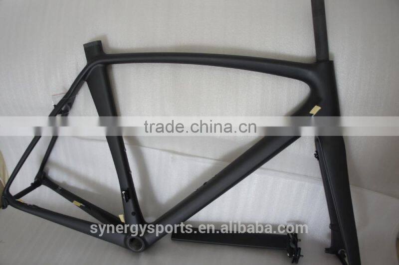 2016 hot sale disc brake bicycle road frame 700c full carbon SFR115-D