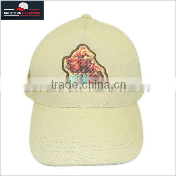 wholesale 100% cotton 5 panel cap