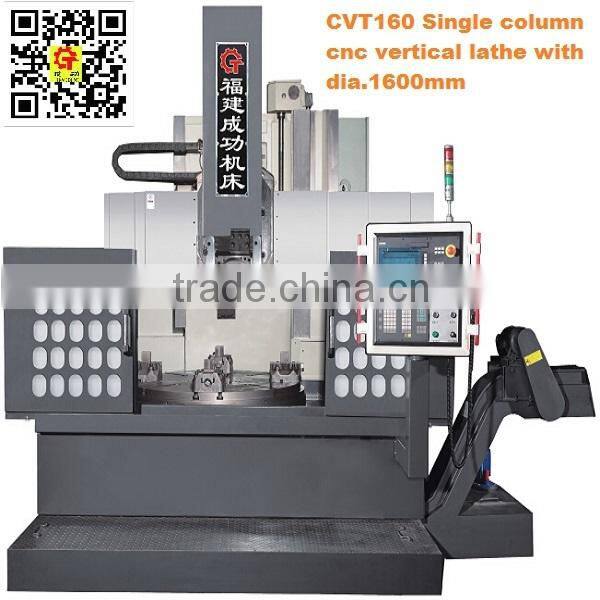 CVT160 Single Column VTL CNC VTL Machine For Sale