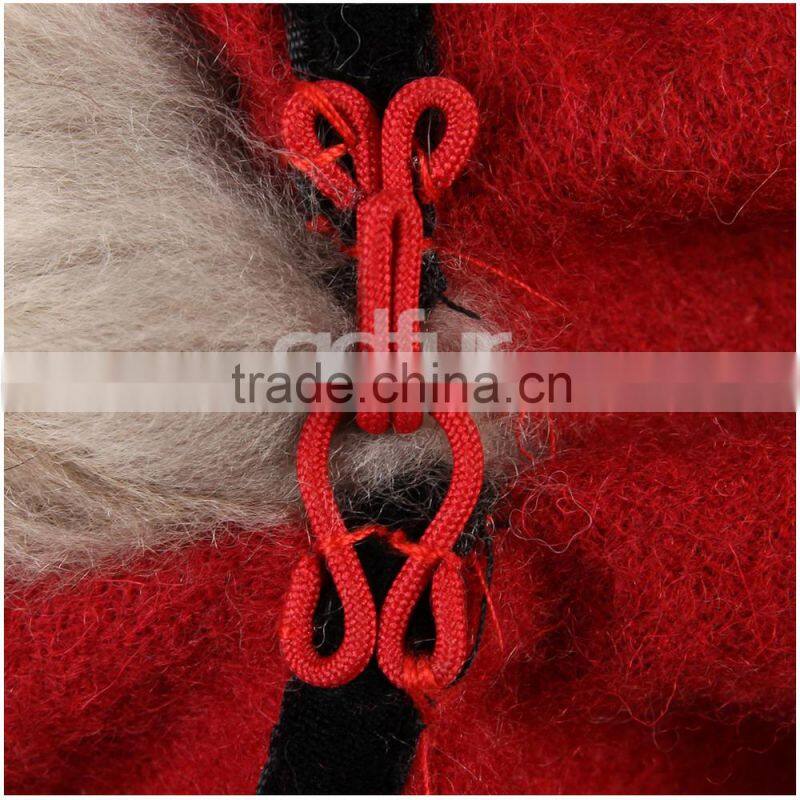 QD30362 New Design Women Shawl with Raccoon Dog Trim Hoody