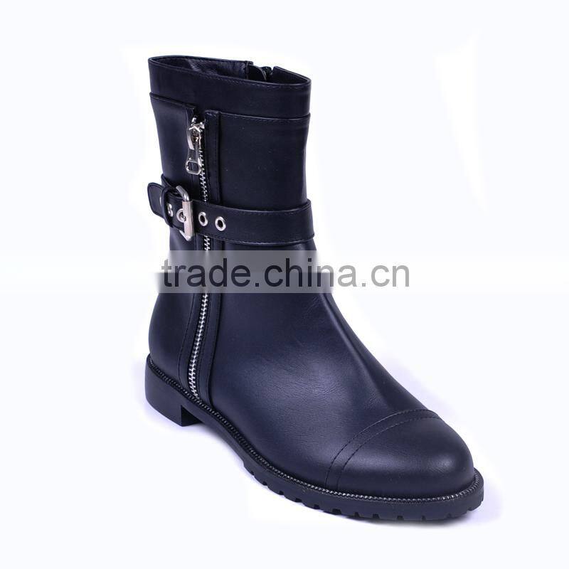 new arrival charming style low heel snow boots for women