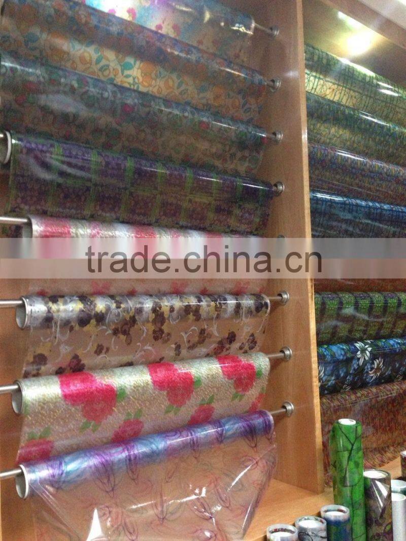 transfer film/hot stamping foil for PVC table cloth/paper/plastic