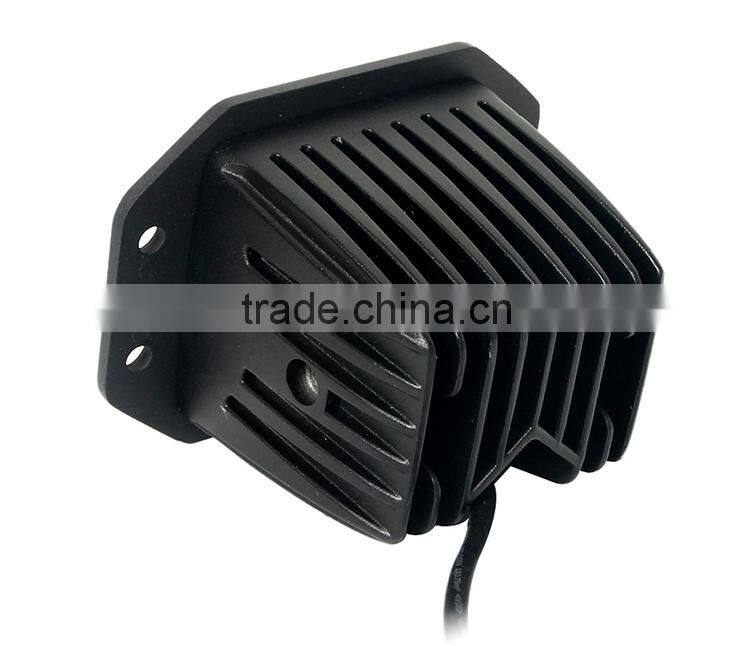 High quality 18W led trailer work lights china with diecast aluminum housing and cree chips