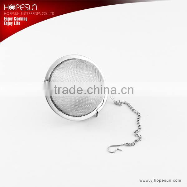 Popular high quality stainless steel mesh house shape tea infuser ball of 119th Conton Fair