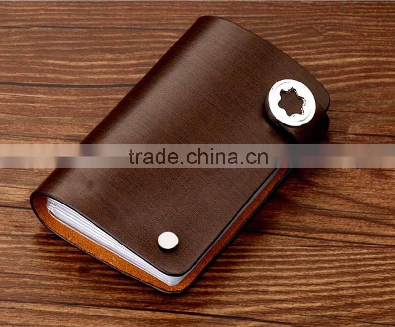 China wholesale handmade leather credit card holder