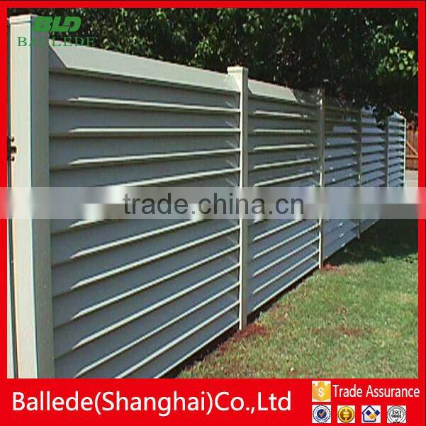 easy install louver fence
