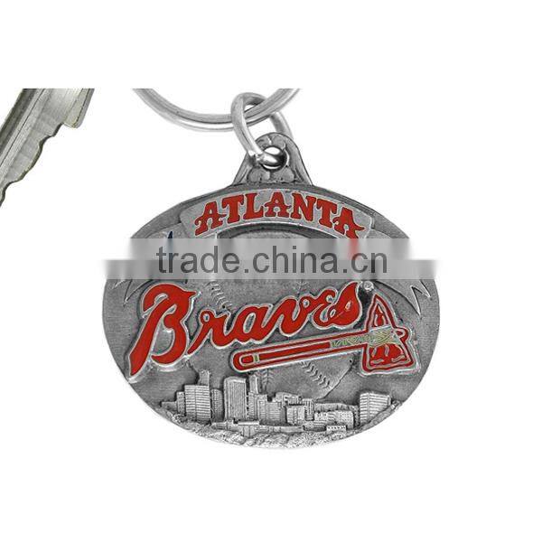 An Allan Robin Design! Silver Tone Star Key Chain "Welcome To The Team" Keyring