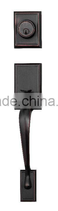 Japanese high quality and security classical handle lock for entrance, by ALPHA.