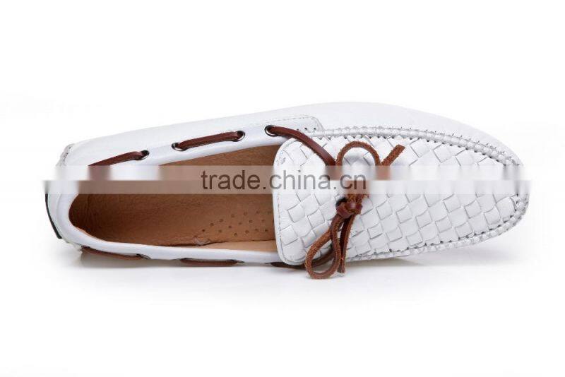 guangzhou trendy leather easy wear men shoes
