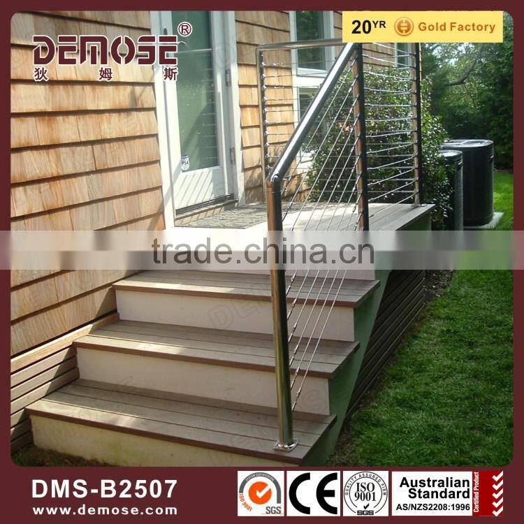 fence supplies side mount railing stainless steel u profile