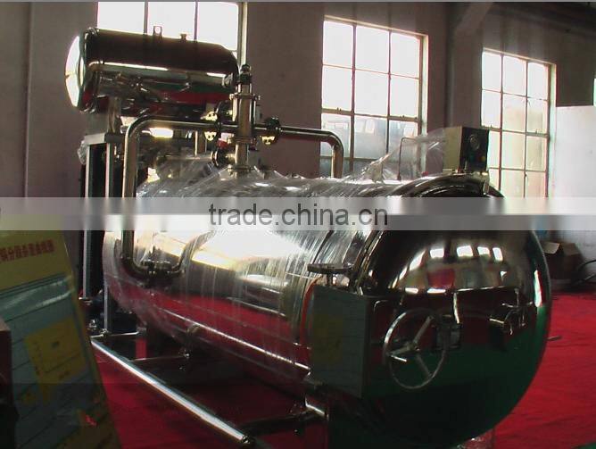 Spray-type superheated water sterilizer