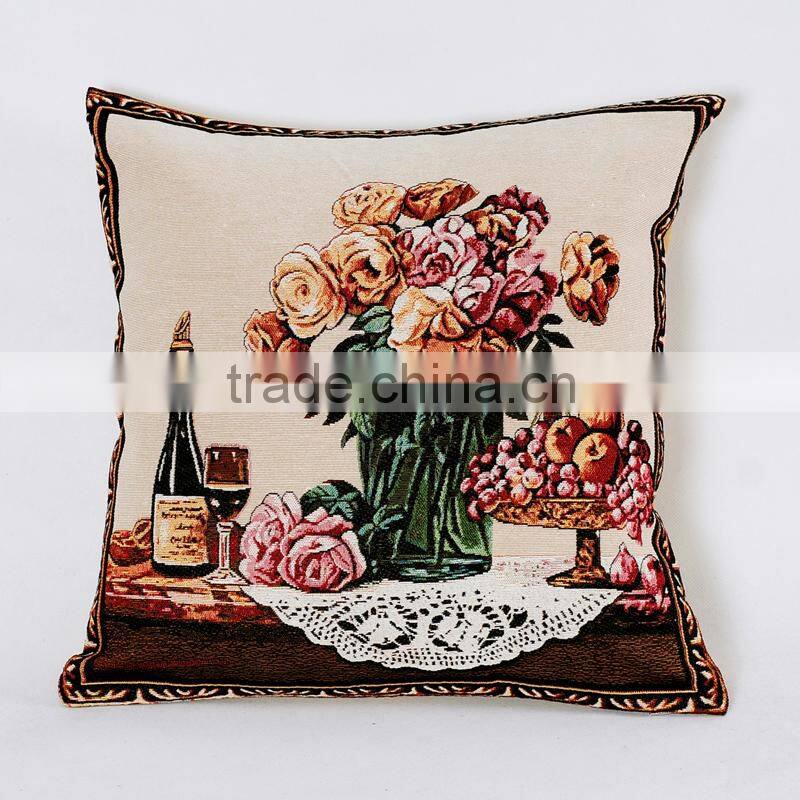 PLUS wholesale wood chair decorative cushion cover