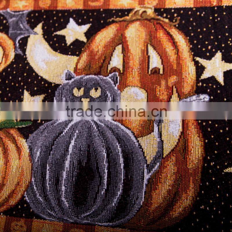 Wholesale jacquard halloween customs table runner