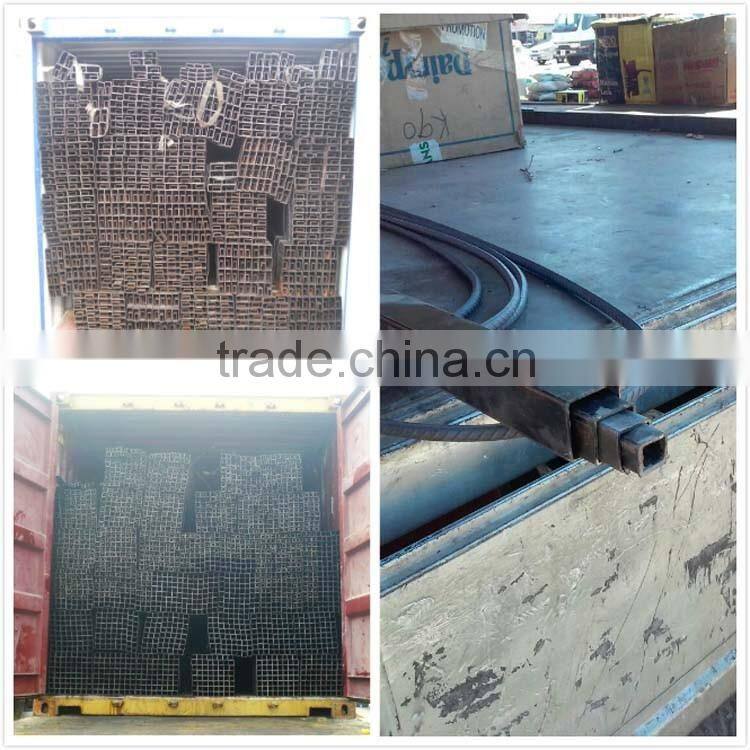 mild weight a53 construction material galvanized square tube