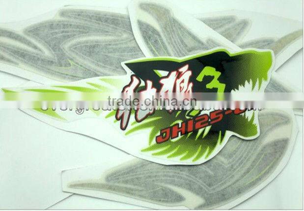 Custom Self adhensive vinyl sticker wal window vinyl stickers promotional gift cartoon sticker