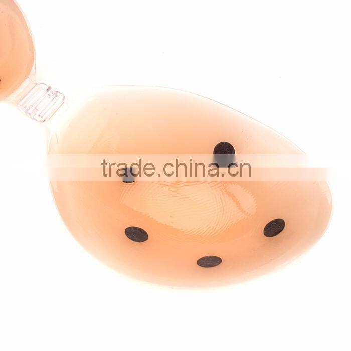 OEM Customized Cheap Sexy Print Transparent Invisible Silicone Bra