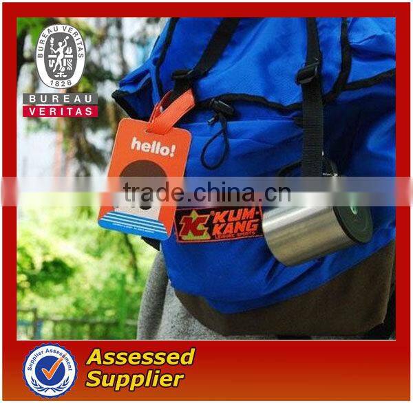 fanny embossed 2D soft PVC travel luggage tag