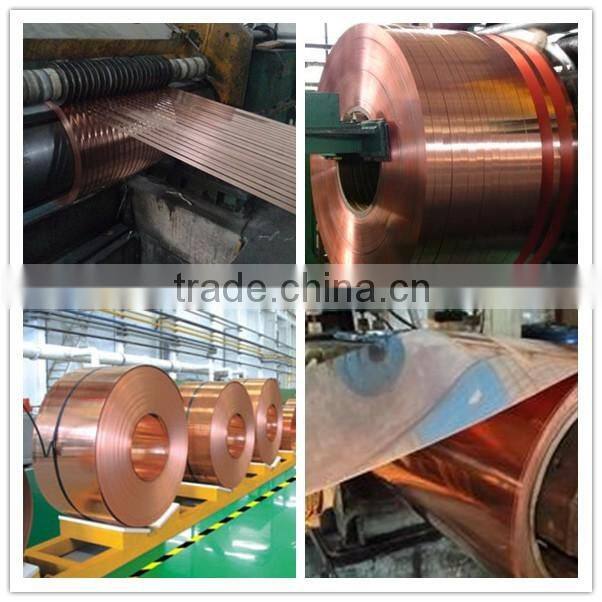 1/4 Cooper strip with thickness 0.8mm meter price copper tape