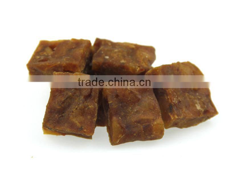 2015 new wholesale OEM dry rabbit with vegetable fillet dog snacks