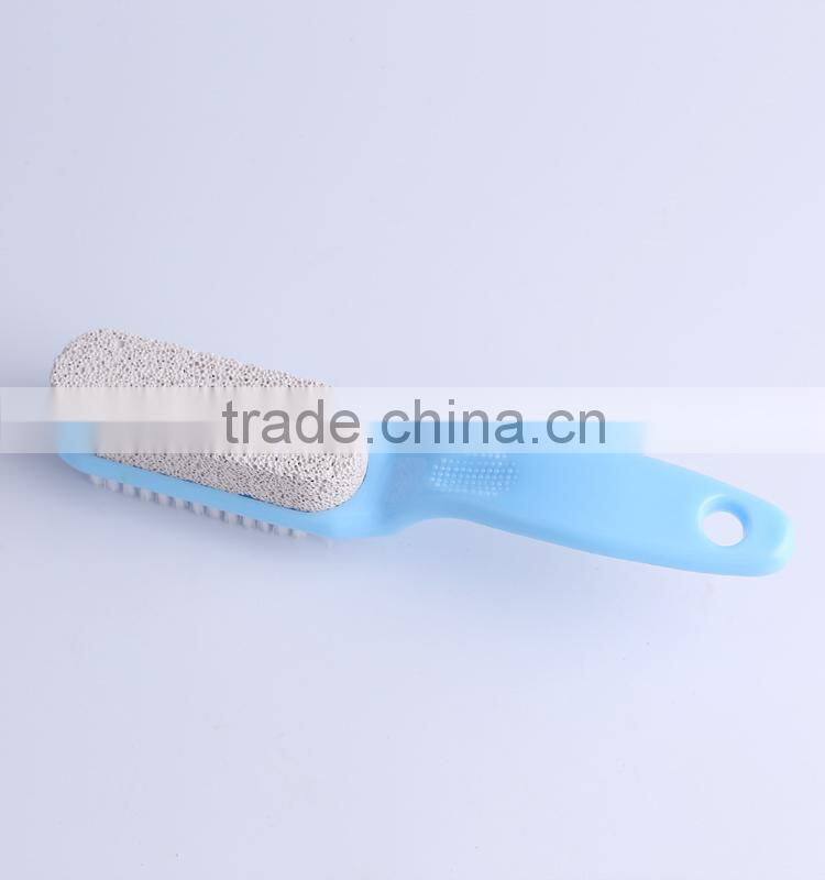 Pedi foot file and foot cleaning brush
