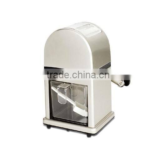 Stylish Luxury chrome-plated manual zinc alloy Ice Crusher