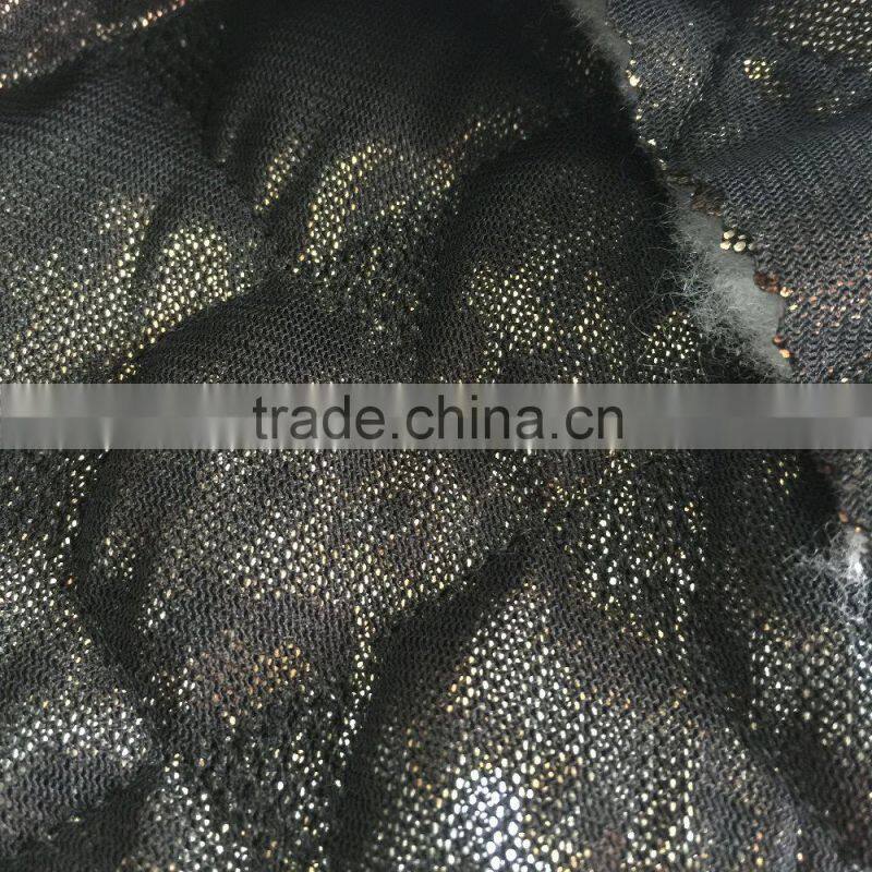lace embrodiery quilting fabric,thermal fabric for down coat,jacket and garment