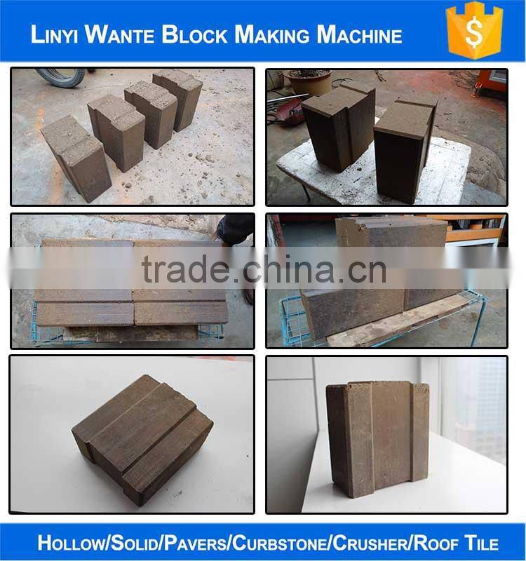 WT2-20M hot selling interlocking block machine/hydraulic pressing brick machine