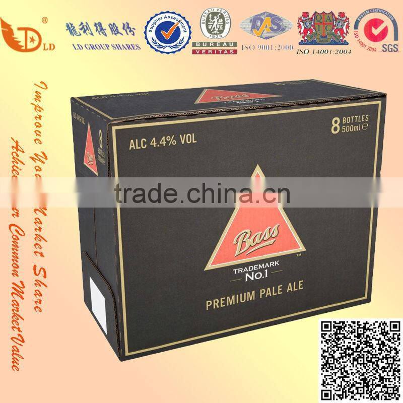 Custom Flexo Printed Corrugated Paper Tea Packaging